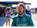 Santé mentale : Vettel ne veut plus de 'culte du héros' dans le sport