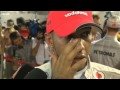 Vidéos - Accrochage Massa Hamilton / Massa furieux