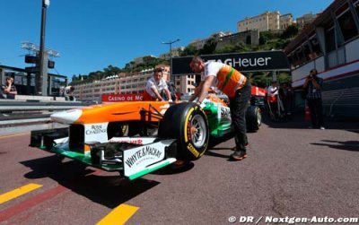 Force India visera le top 5 en 2014