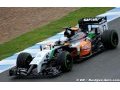 Juncadella découvre la Force India sur piste humide