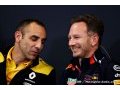 Horner se dit 'triste' de voir Renault abandonner son moteur en F1