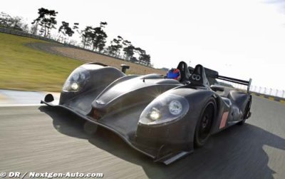 Une Morgan LM P2 engagée par le team KCMG