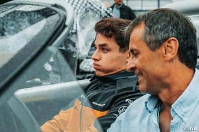 Pendant l’hiver, Norris s’entraîne à la salle… mais n’y prend aucun plaisir