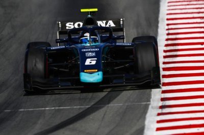 Barcelone, Course 1&nbsp;: Nicholas Latifi poursuit sa domination