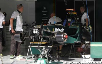 Boîte et hydraulique Red Bull pour Lotus