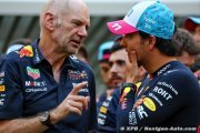Newey ne consacre que '50 %' de son temps à la F1