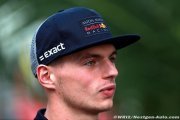 Verstappen va faire ses travaux d'intérêt général ce week-end