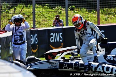 AlphaTauri est repartie déçue et sans point du Grand Prix du Canada