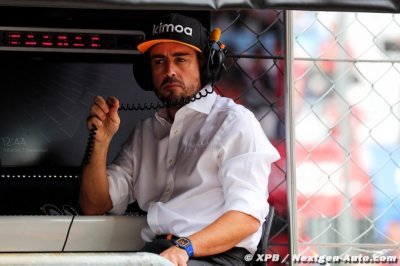 Alonso regrette la réduction des essais privés en F1