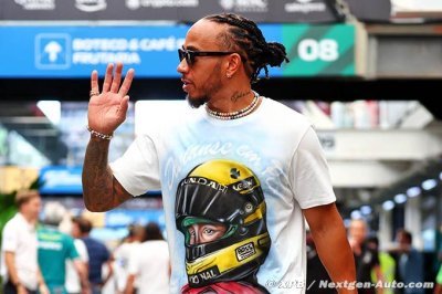 Hamilton&nbsp;: Piloter la F1 de Senna au Brésil sera ’extrêmement émouvant’