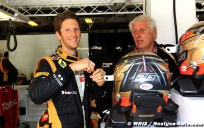 Grosjean heureux du soutien de Lotus... et d’avoir le Coanda