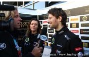 Interview de Romain Grosjean