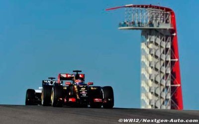 Grosjean et Lotus sont satisfaits du nouveau nez de la E23