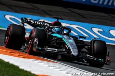 Pays-Bas, EL2 : Russell en tête, Mercedes F1 et McLaren dominent