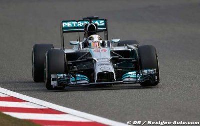 Barcelone L1&nbsp;: Hamilton sans forcer