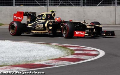 Grosjean a les yeux rivés sur un podium