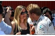 Rosberg : Sa femme est son porte bonheur