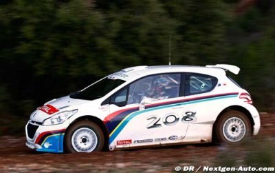Peugeot 208 type R5&nbsp;: Elle roule&nbsp;!
