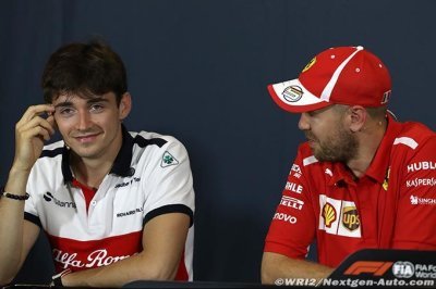 Vettel not worried about incoming Leclerc