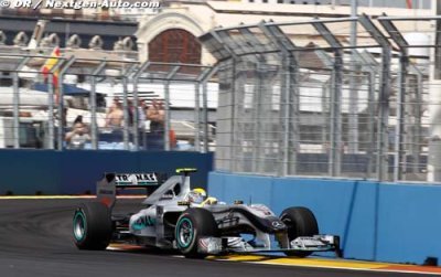 Rosberg ne veut pas que Mercedes GP abandonne 2010