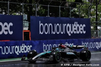 Mercedes F1 n’a ’pas appris grand chose’ ce vendredi au Canada