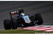 Force India a progressé depuis la Malaisie