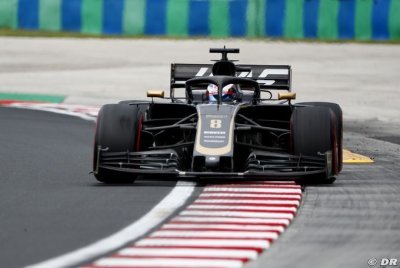 Avec Grosjean, la Haas de Melbourne va en Q3 à Budapest