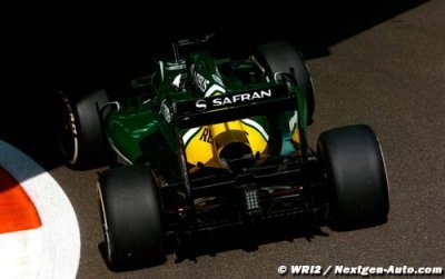Réglages au programme de la journée pour Caterham