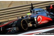Les jeunes pilotes testent un nouvel aileron avant pour McLaren
