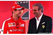 Vettel et Arrivabene confiants pour 2016