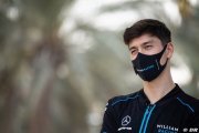 Aitken au volant de la Williams FW43B pour les EL1 à Abu Dhabi