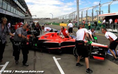 Sepang 2013 - GP Preview - Marussia Cosworth