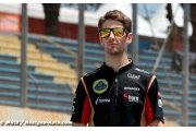Grosjean ne regrette pas la fin de saison de Lotus