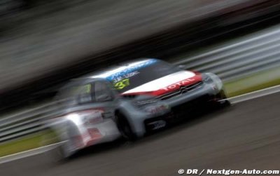 Le futur champion du monde pilote une Citroën C-Elysée