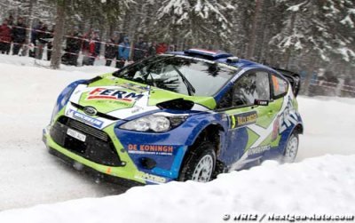 Point-scoring debut for Dennis Kuipers and the FERM World Rally Team