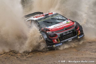 Meeke ravi d’offrir sa première victoire à la Citroën C3 WRC