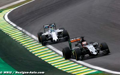 Hulkenberg&nbsp;: Force India doit viser Williams