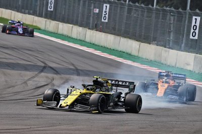 Renault F1 est bien remontée dans le top 10 au Mexique