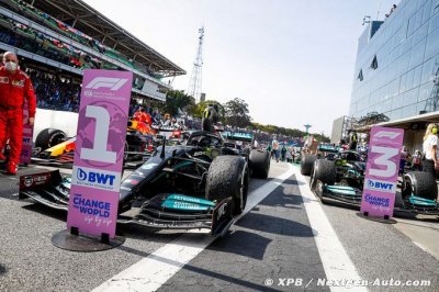 Mercedes F1 ’a choisi le bon circuit’ pour changer le V6 de Hamilton