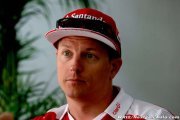 Raikkonen ne se soucie pas de sa place au championnat