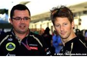Grosjean ne se fixe pas d'objectif pour 2013