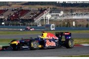 Barcelone : Vettel largement en tête à la mi-journée
