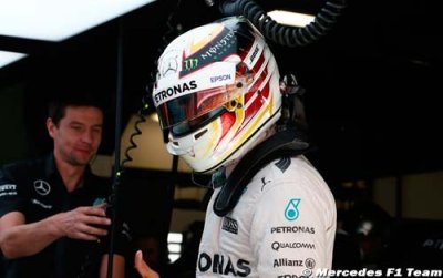 Hamilton&nbsp;: Il y a un côté positif à ne pas être à 100%