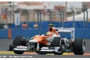 Bianchi en piste vendredi matin à Silverstone