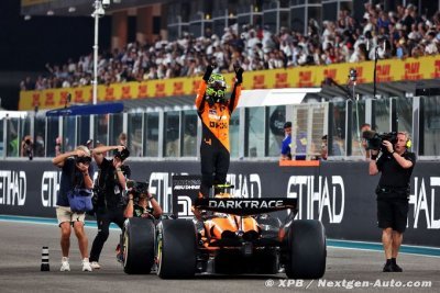 Norris&nbsp;: Une fin de saison ’parfaite’ pour un titre constructeurs ’spécial’