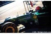 Trulli pense son baquet en sécurité chez Caterham