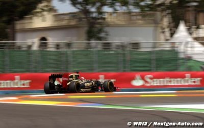 Lotus a confirmé ses progrès en qualifications