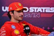 Sainz a hâte d'évaluer les dernières évolutions de la Ferrari SF-24 à Austin