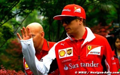 Journée difficile pour Raikkonen