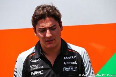 Celis Jr au volant de la Force India vendredi